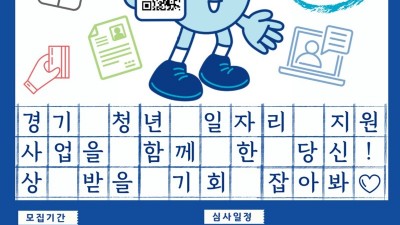 경기도일자리재단, ‘경기 청년 일자리 협업 표창’ 대상자 공모