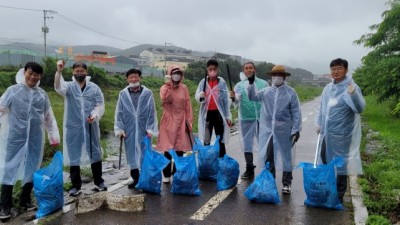 광주시 도척면, 고향 찾는 귀성객 위해 마을 대청소 구슬땀