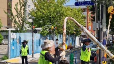 대야·신천권 도로변 다이어트로 ‘도보 환경 개선’ 앞장