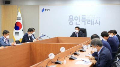 이상일 용인특례시장, “관내 하천변 산책로 신속하게 정비할 것” 주문