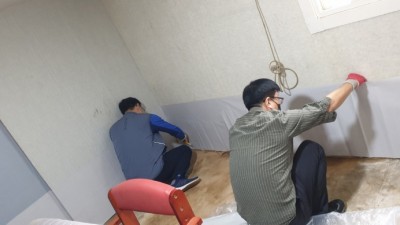 의왕시 부곡동방위협의회장, 침수피해가구 집수리 봉사