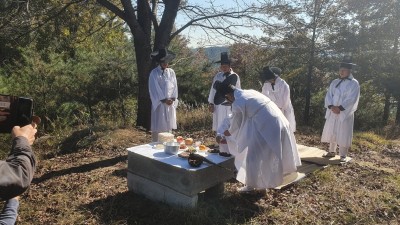 안산시, 향토문화재 제22호 팔곡당산 산신제 성황리에 마무리