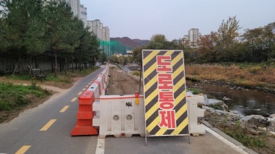 용인특례시, 동막천 등 49곳 재해복구 이달 착공