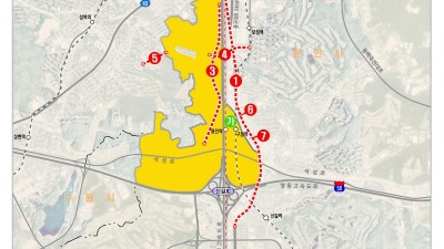 경기용인 플랫폼시티에 지하도로·나들목 신설. 차량 정체 해소, 광역교통체계 기대