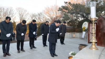 광명시, 계묘년(癸卯年) 새해 맞아 현충탑 참배