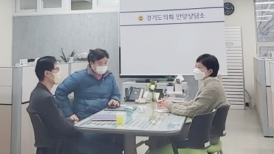 이채명 의원, 안양 신촌동 외곽순환도로 하부 교통신호 민원 관련 논의