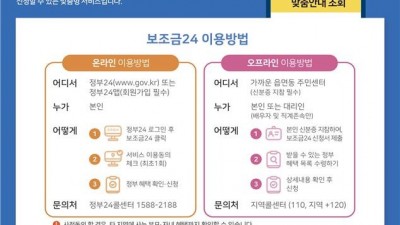 취약계층 난방비 지원, ‘보조금24’에서 쉽게 확인할수 있다