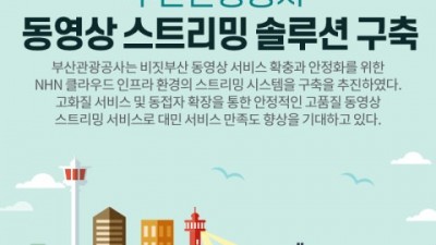 티젠소프트, 부산관광공사에 동영상 스트리밍 솔루션 구축