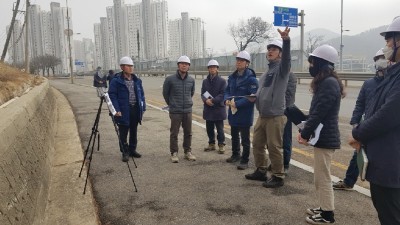 시흥시, 시민 안전 지킬 봄철 해빙기 급경사지 안전점검 ‘총력’