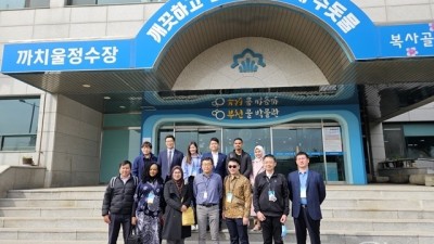 2023 WATER KOREA, 해외 바이어 까치울정수장 견학