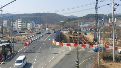 용인특례시, 새로 짓는 둔전 수포교 임시 개통