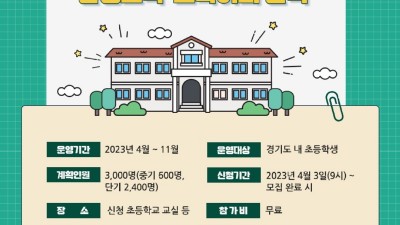 경기도 청소년수련원, 방문형 환경교육 ‘초록이의 선택’ 참가 단체 모집