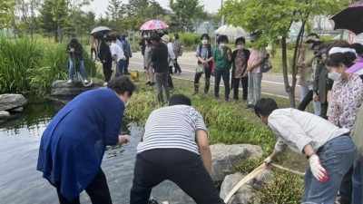 부천 소사본동, 통장 대상 장마철 침수 대비 양수기 사용법 교육