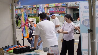 화성·오산 지역 축제에서 배달특급 현장 홍보 진행