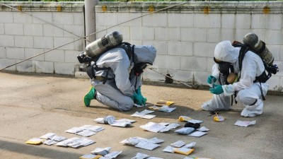 경기도북부소방재난본부, 유해물질 의심 우편물 합동검사 실시. 특이사항 없어