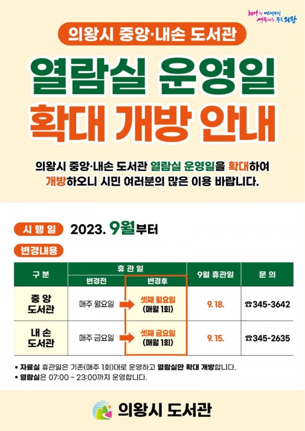 1.(포스터)도서관 열람실 확대 운영.jpg