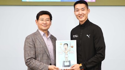 이상일 용인특례시장 우상혁 우승은 대한민국과 용인을 빛내 준 큰 경사