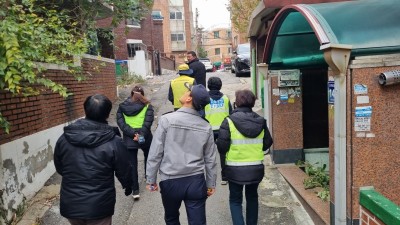 광명시, 겨울철 화재 및 빈집 범죄 예방 위해 광명제12R구역 재개발사업 지구 민·관 합동점검 실시