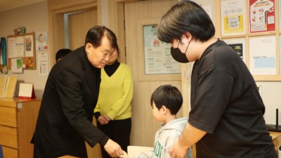 하은호 군포시장의 따뜻한 설 명절 위문