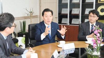 ‘광교 바이오이노베이션밸리’ 조성 추진하는 이재준 수원시장, 오송첨단의료복합단지 시찰