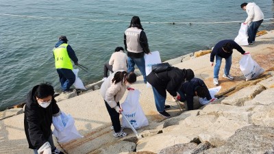 경기도일자리재단, 올해 첫 ‘경기바다 함께해’ 활동으로 해안생태계 살리기 나서