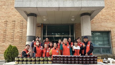 정왕1동 지역사회보장협의체, ‘사랑애 계절김치’ 나눔