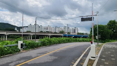 경기도, 하천 산책로 등 1,174개소에 호우대비 진입차단시설 설치