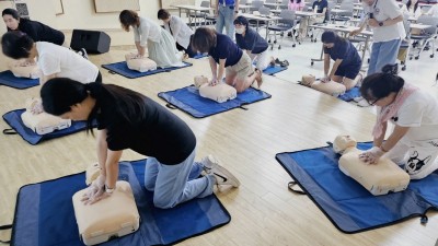 시흥시자원봉사센터, 자원봉사자 대상 심폐소생술 교육 진행