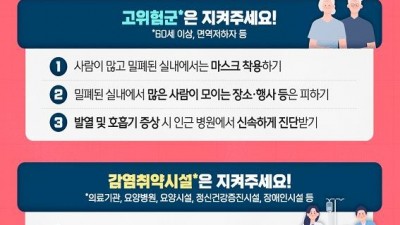 광명시, 추석 연휴 앞두고 코로나19 감염취약시설 집중 점검