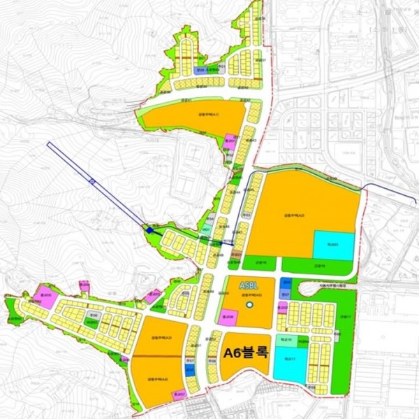 (광명1)(자료사진)광명시 구름산지구 사업 추진 가속… A6블록 체비지 매각 낙찰.JPG