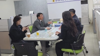 김재훈의원, 경기도사회복지사협회 활성화 관련 논의 가져