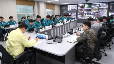 안양시, ‘여름철 풍수해·폭염’ 대비 철저한 대응체계 가동
