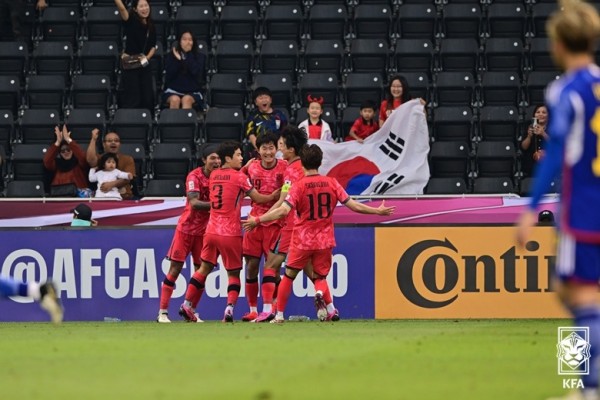 지난해 4월 열린 U-23 아시안컵 당시 한국의 경기 장면..jpg